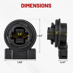 Red Wolf plug-and-play replacement simplifies upgrading vehicle lighting.