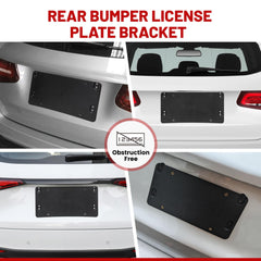 Red Wolf rear license bracket won’t cover the plate or stickers