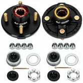 Redants 2-set 4-lug trailer hub kit for 2000 lb trailers, ready to install