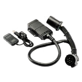 REDARC Tow-Pro Link controller unit demonstrates easy plug-and-play installation for trucks.