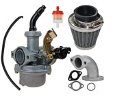 RedCap PZ22 carburetor body with 22mm bore for precise tuning.
