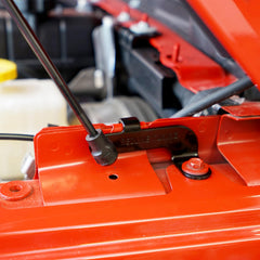 Bolt-in installation illustration without drilling for Jeep JL/JT compatibility.