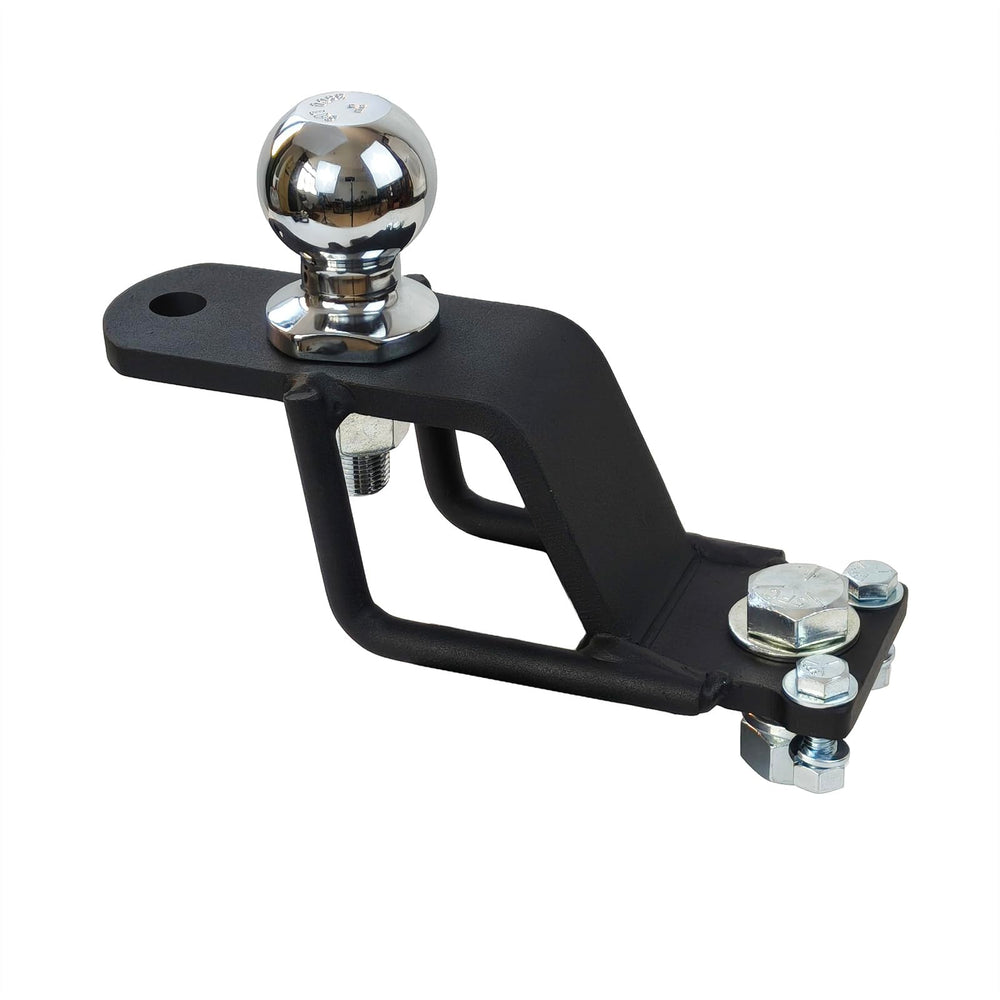 REDTEE 3-Way hitch adapter showcasing versatile mounting for towing tasks.