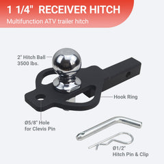 Redtee matte black finish resists wear on rugged rides