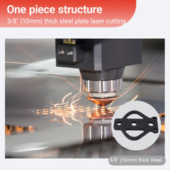 REDTEE high-strength 3/8-inch thick steel frame delivers reliable support.