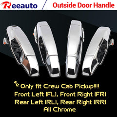 Reeauto front right door handle chrome finish, precise GM SUV fit.