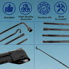 Reeauto durable steel construction resists rust for long life