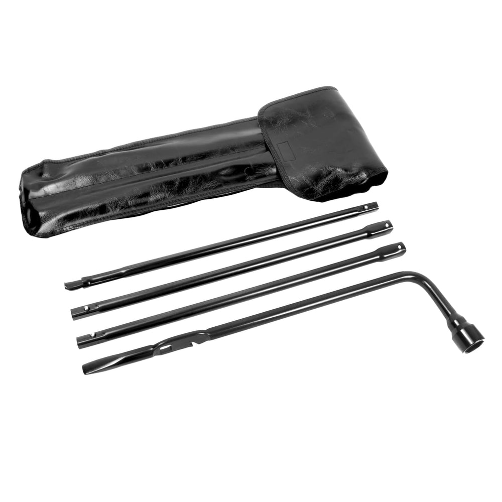 Reeauto jack handle ready for roadside tire changes