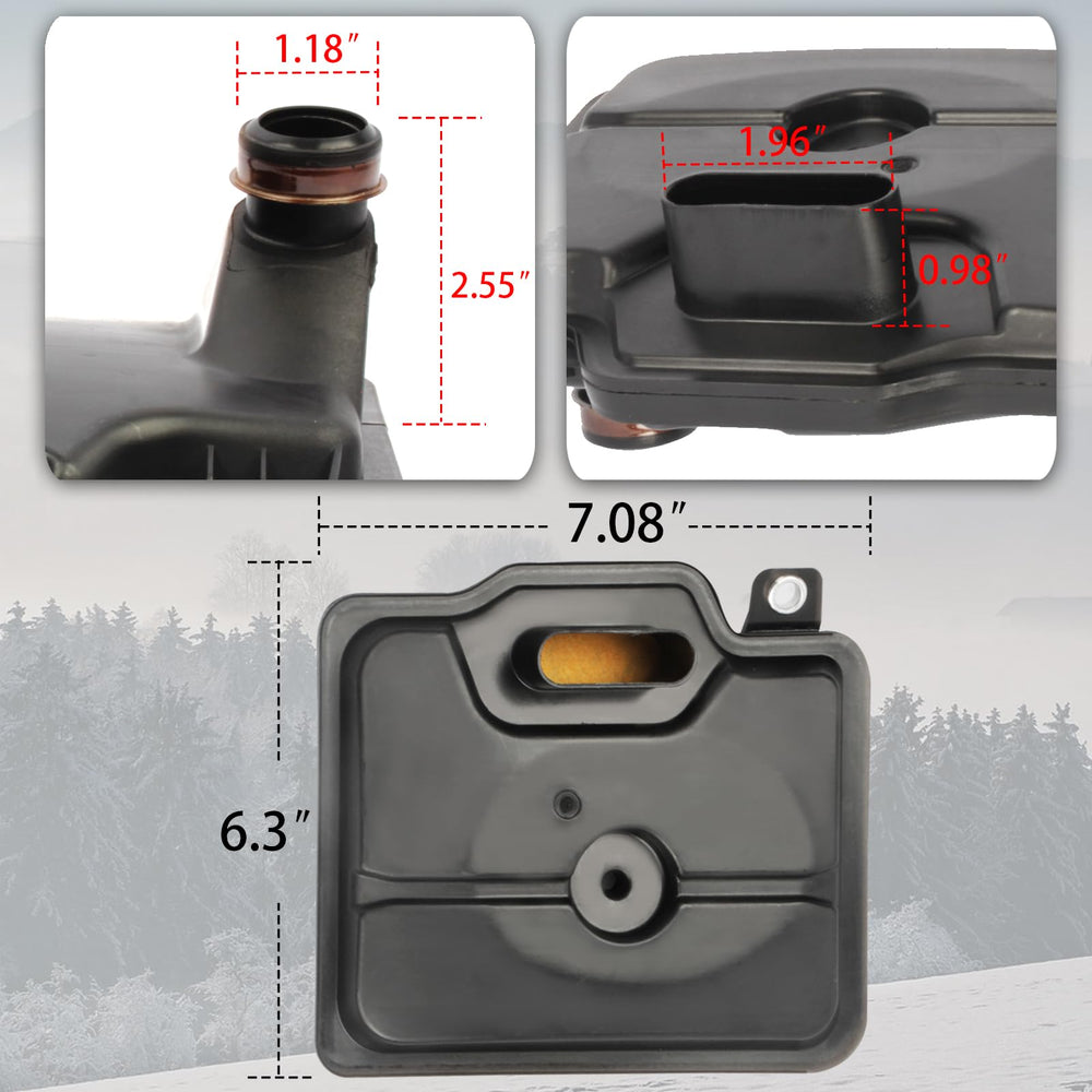 Reeoutdoor Ram ProMaster 62TE filter kit for long service life