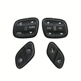 Reeoutdoor steering wheel control four-button set front view for quick in-dash access.
