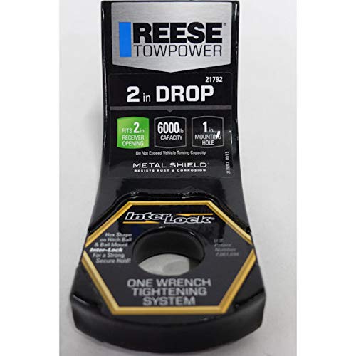 Reese Towpower 21792 black finish ball mount ready for rugged towing tasks.