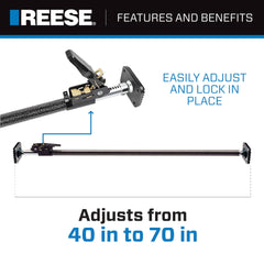 Reese Towpower cushioned pads protect surfaces while preventing cargo shift.