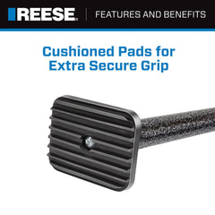 Reese Towpower durable steel construction delivers lasting cargo management across vehicles.