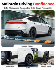 REEVAA mud flaps show durability against impact and temperature extremes.