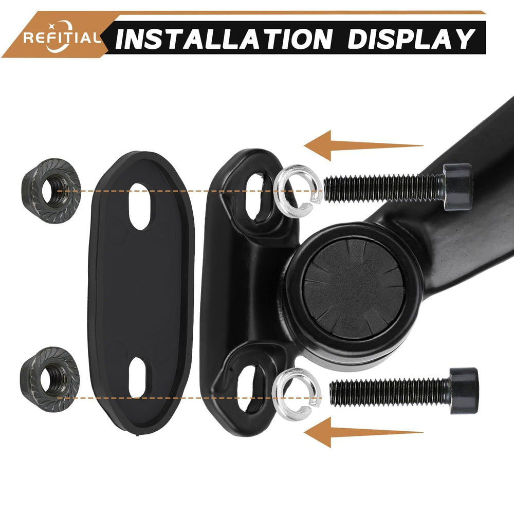Plug-and-play kit includes all mounting hardware for quick replacement