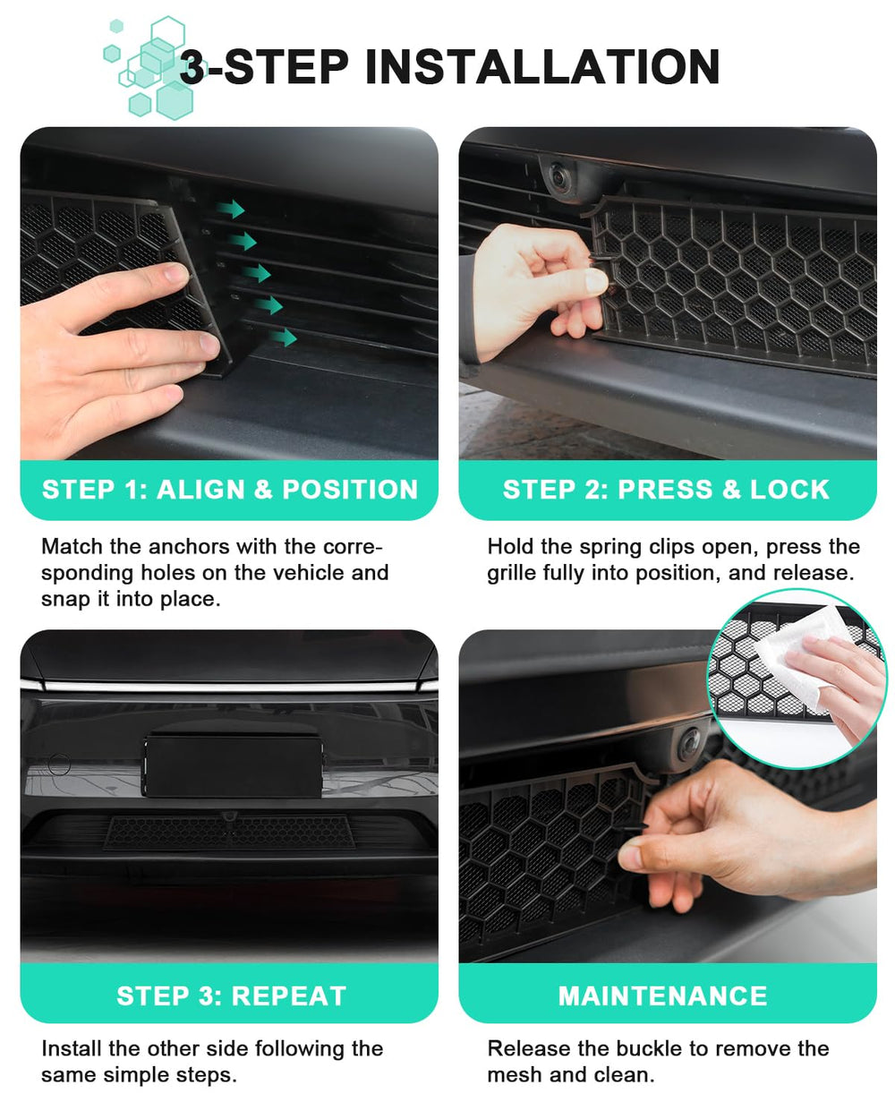 REFORM DESIGN edge-to-edge edging protects hands and paint during install.