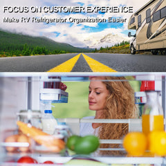 Reggory RV fridge bar extended to fit 15.8 to 27.6 inches.