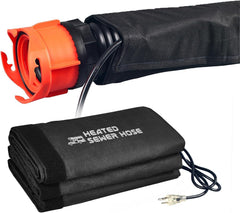 REHOSEUP RV sewer hose kit includes hose and sleeve for ready setup.