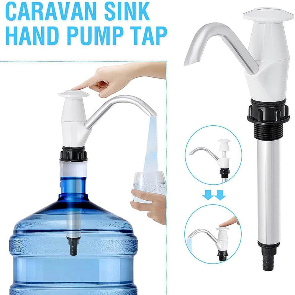 Reicyfang self-priming water pump enables quick access without tools.