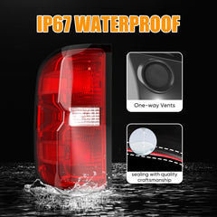 Reilauto plug and play tail light setup for quick replacement
