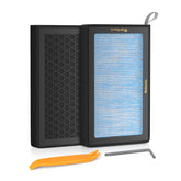 Reilauto cabin filter 2-pack for Tesla Model 3 and Y improving cabin air quality