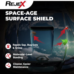RejeX manual application demonstrates easy, hand applied protection for a showroom finish