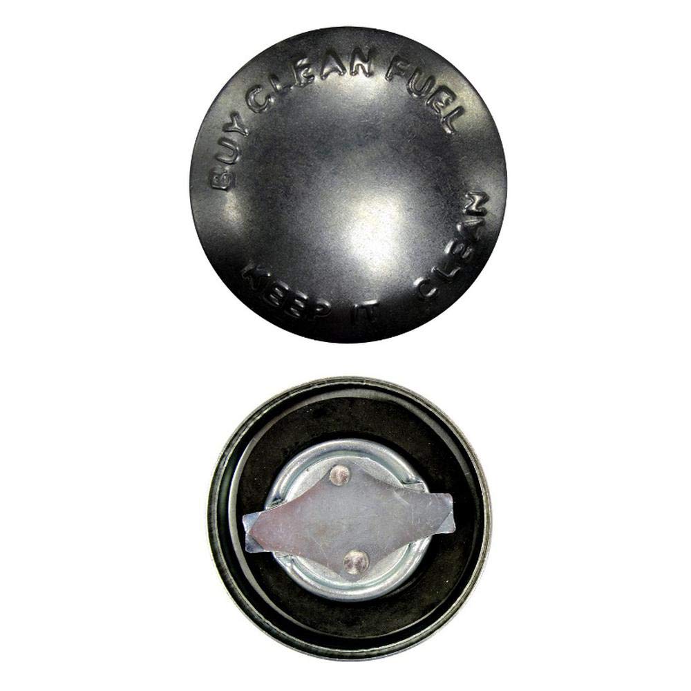 Reliable Aftermarket Parts triple baffle gas cap, top view, easy fit for Farmall compatibility.