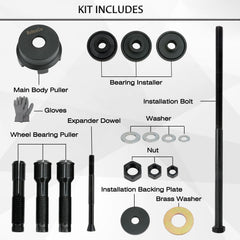 ReluxGo bearing holding detail highlights secure grip during extraction.
