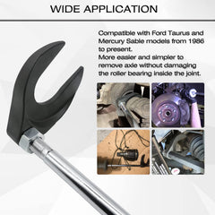 ReluxGo CV axle pulley attachment for 5/8-18 threads enables secure pulling.