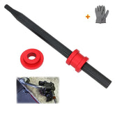 ReluxGo oil pump primer tool front view shows a sturdy steel build for Chevy engines.