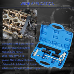 ReluxGo V-ribbed belt tensioner locking tool secures belt routing during timing work
