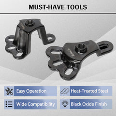 ReluxGo work gloves protect hands during wheel hub tasks.