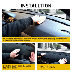 REMOCH flannel dash mat offers soft touch and wrinkle resistance