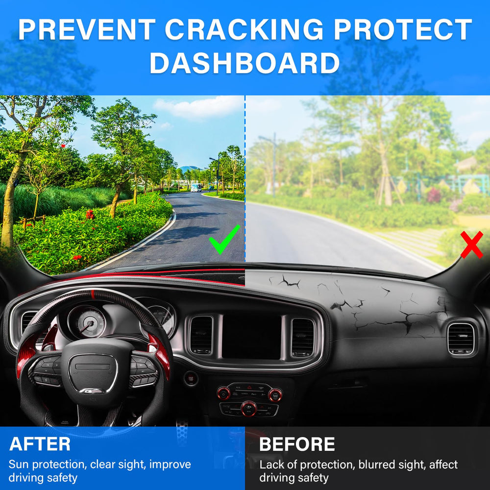 REMOCH eco-friendly felt ensures odorless, durable dashboard protection