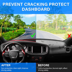 REMOCH eco-friendly felt ensures odorless, durable dashboard protection