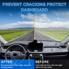 REMOCH dash cover provides heat-damage protection for RAV4 dashboards.