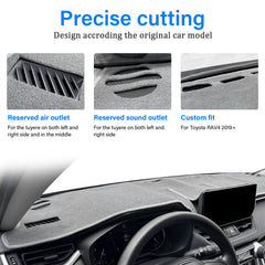 REMOCH sunshield protector for RAV4 reduces interior glare and heat buildup.