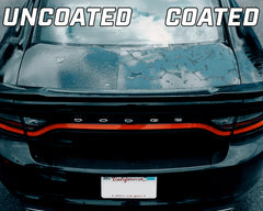 Renegade Graphene Ceramic Black Paint Polish foam applicator pad spreads product evenly.