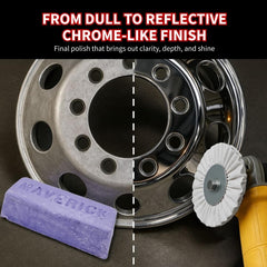 Renegade 2.5 lb polishing bar offers long-lasting use across multiple parts.