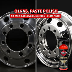 Renegade Q16 stainless steel gloss for a streak-free shine.