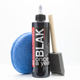 RENEW PROTECT BLAK tire shine adds deep black color with UV protection.