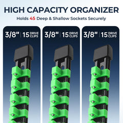 Reniteco color-coded sleeves help identify sizes at a glance.