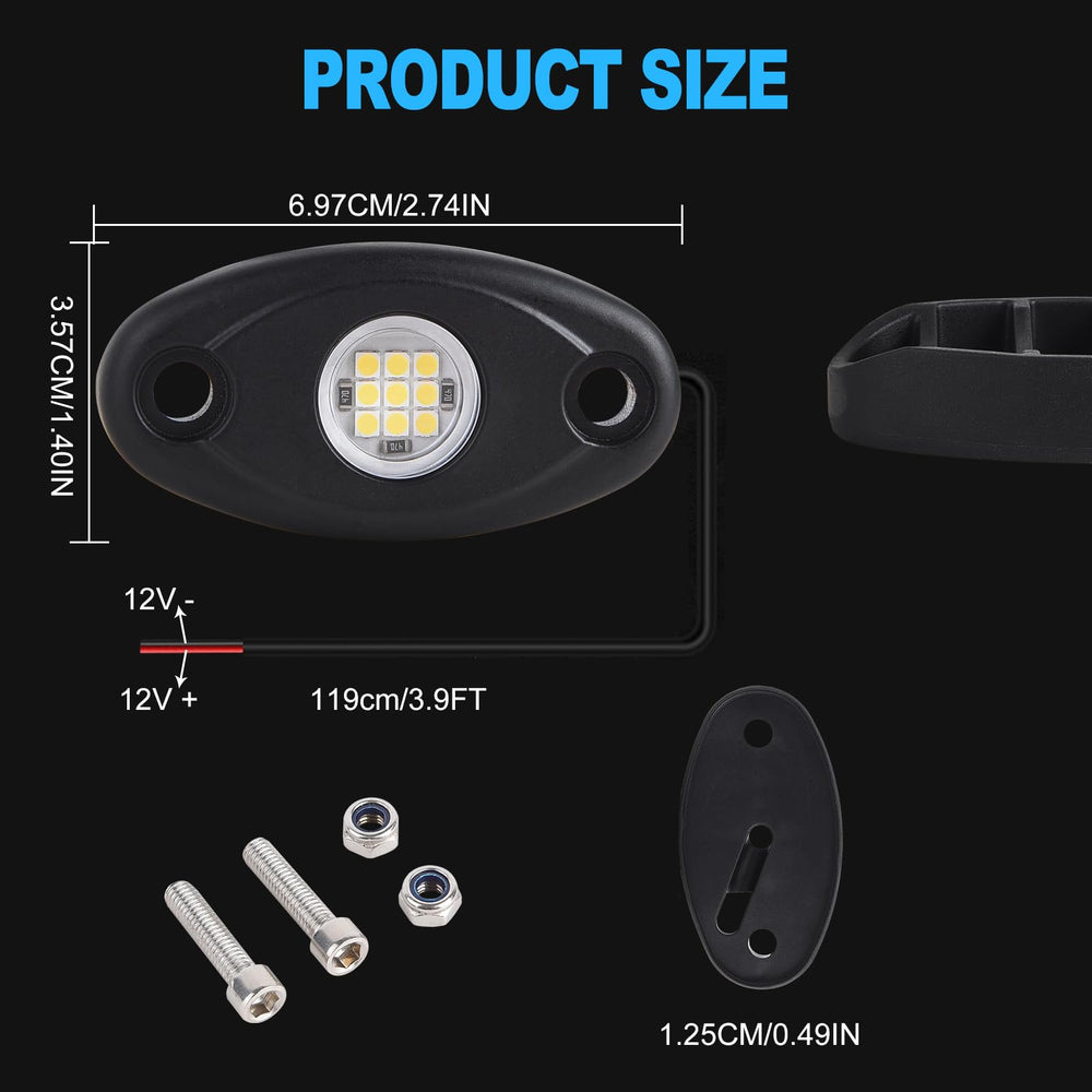 RENMAII-LIGHT universal compatibility fit for cars, trucks, boats and more