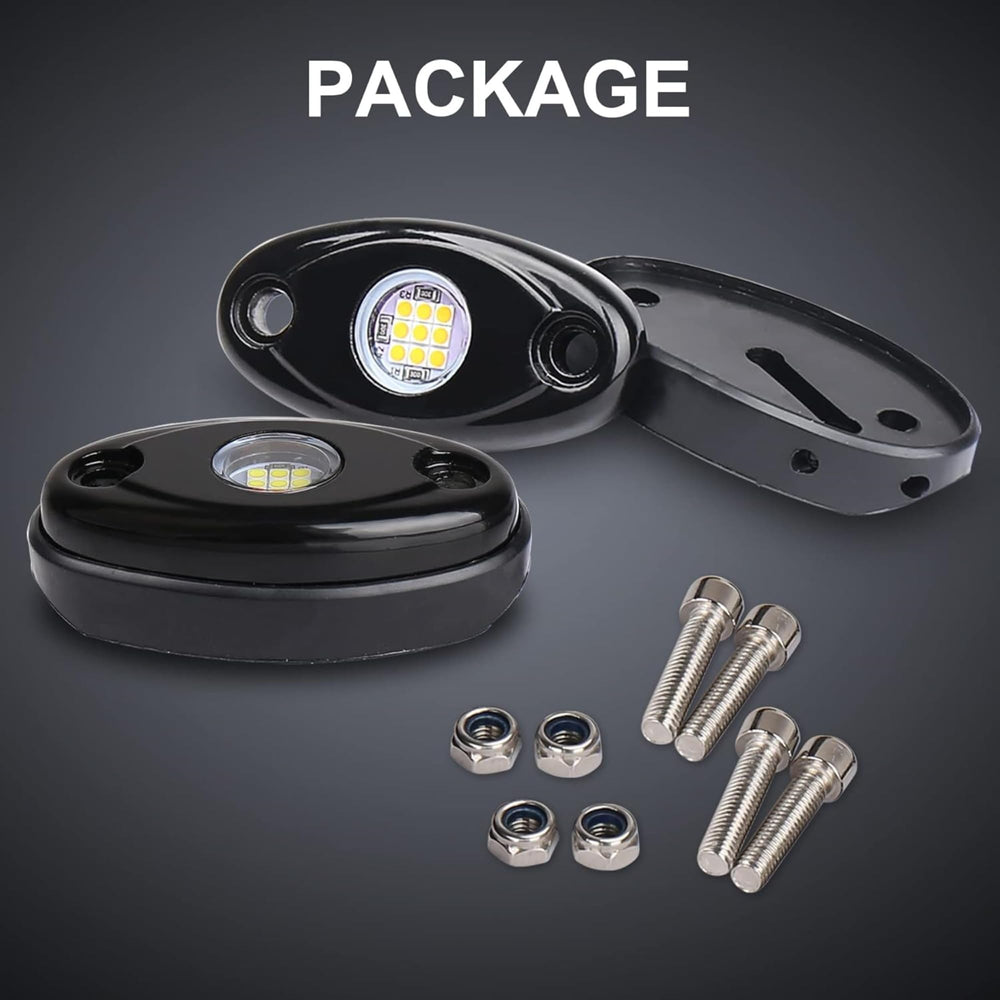 RENMAII-LIGHT Compact 2-inch footprint fits tight spaces on vehicles.