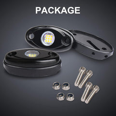 RENMAII-LIGHT Compact 2-inch footprint fits tight spaces on vehicles.