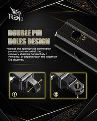 RENO load rating badge indicates 22,000 lbs working load capacity.