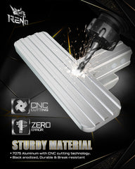 Reno bumper step installed quickly in under five minutes.
