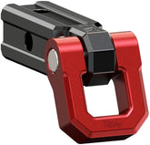 RENO Shackle Hitch Receiver 2in front view showing rugged aluminum build for off-road recovery.