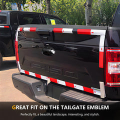 RERPRO ABS material emblem cover for durable, lightweight exterior protection.