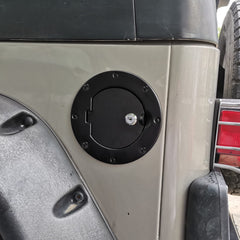 RERPRO aluminum alloy construction on Jeep Wrangler TJ gas cap cover